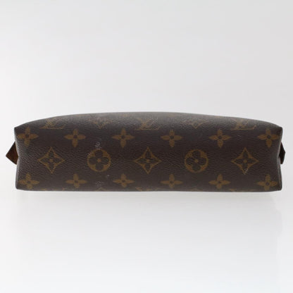 LOUIS VUITTON Monogram Pochette Cosmetic GM Cosmetic Pouch M47353 LV Auth 49340