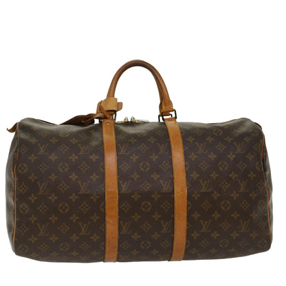 LOUIS VUITTON Monogram Keepall 50 Boston Bag M41426 LV Auth 49371