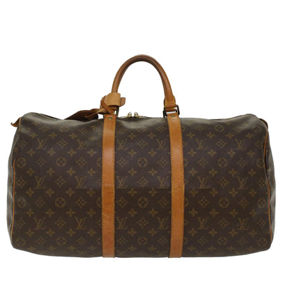 LOUIS VUITTON Monogram Keepall 50 Boston Bag M41426 LV Auth 49371