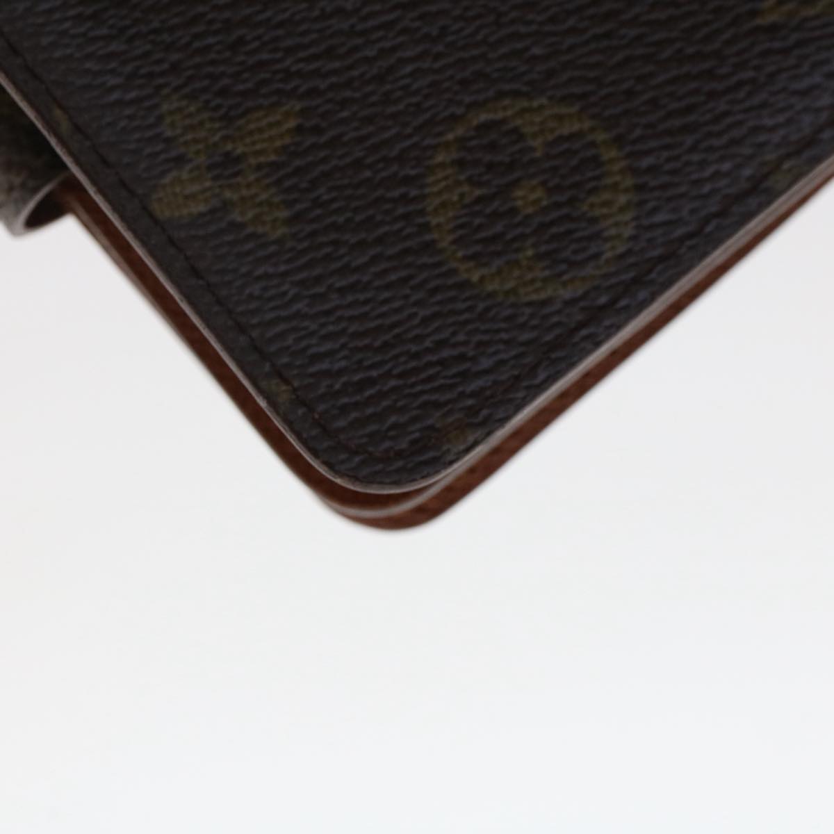 LOUIS VUITTON Monogram Compact Zip Wallet M61667 LV Auth 49377