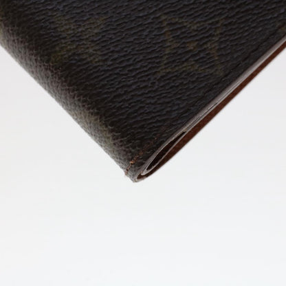 LOUIS VUITTON Monogram Compact Zip Wallet M61667 LV Auth 49377