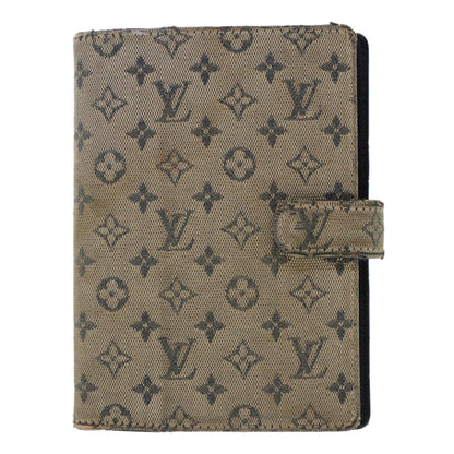 LOUIS VUITTON Monogram Mini Agenda PM Day Planner Cover Blue R20910 Auth 49378