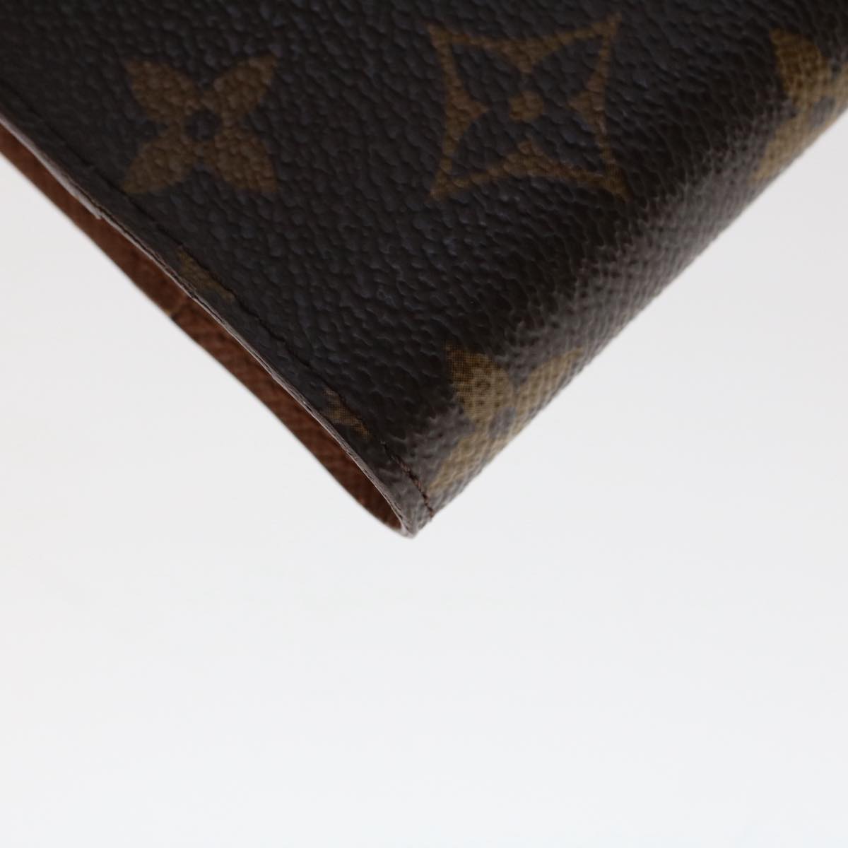 LOUIS VUITTON Monogram Agenda PM Day Planner Cover R20005 LV Auth 49388