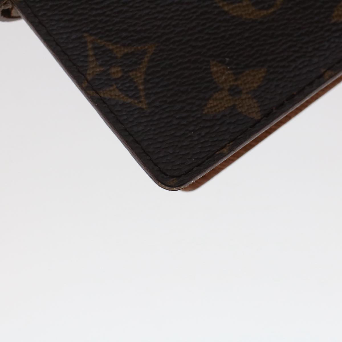 LOUIS VUITTON Monogram Agenda PM Day Planner Cover R20005 LV Auth 49388