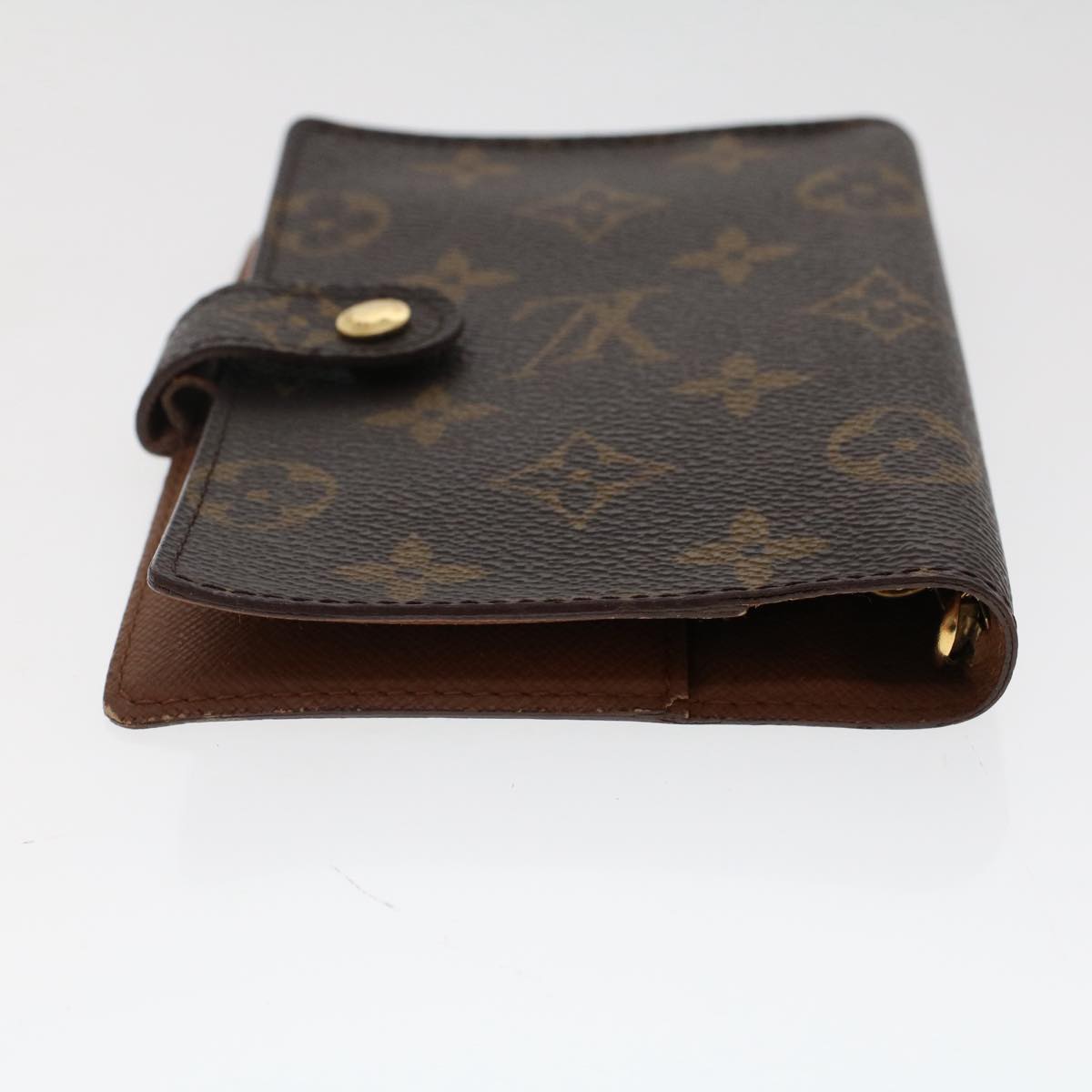 LOUIS VUITTON Monogram Agenda PM Day Planner Cover R20005 LV Auth 49388