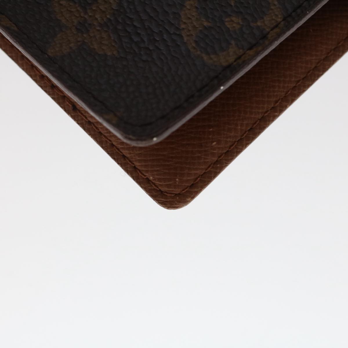 LOUIS VUITTON Monogram Agenda PM Day Planner Cover R20005 LV Auth 49388