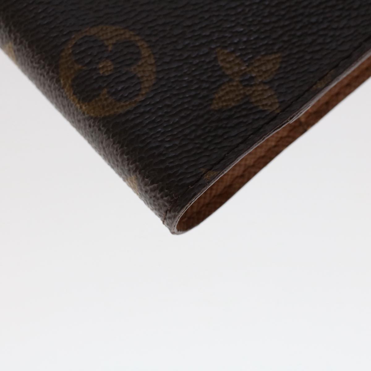 LOUIS VUITTON Monogram Agenda PM Day Planner Cover R20005 LV Auth 49388