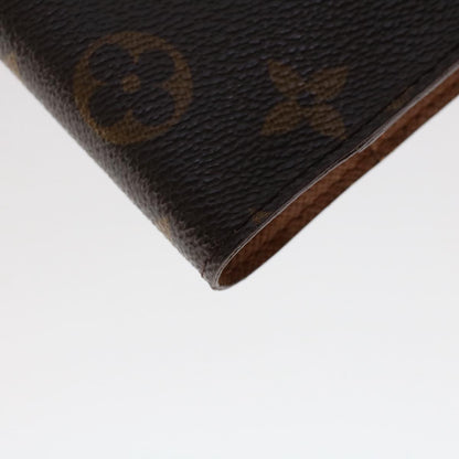 LOUIS VUITTON Monogram Agenda PM Day Planner Cover R20005 LV Auth 49388