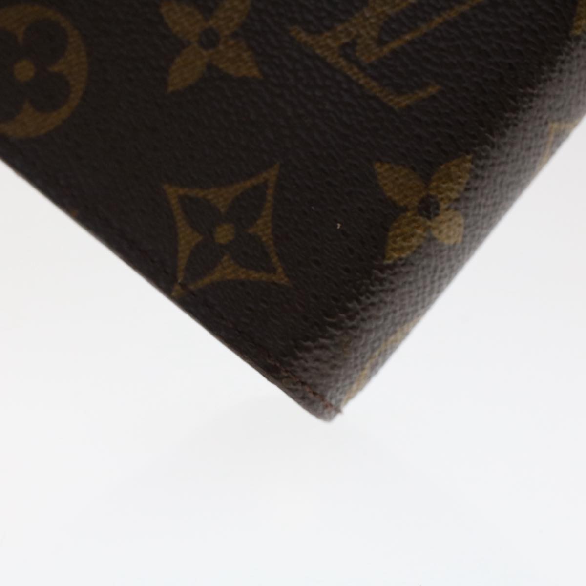 LOUIS VUITTON Monogram Agenda MM Day Planner Cover R20105 LV Auth 49390