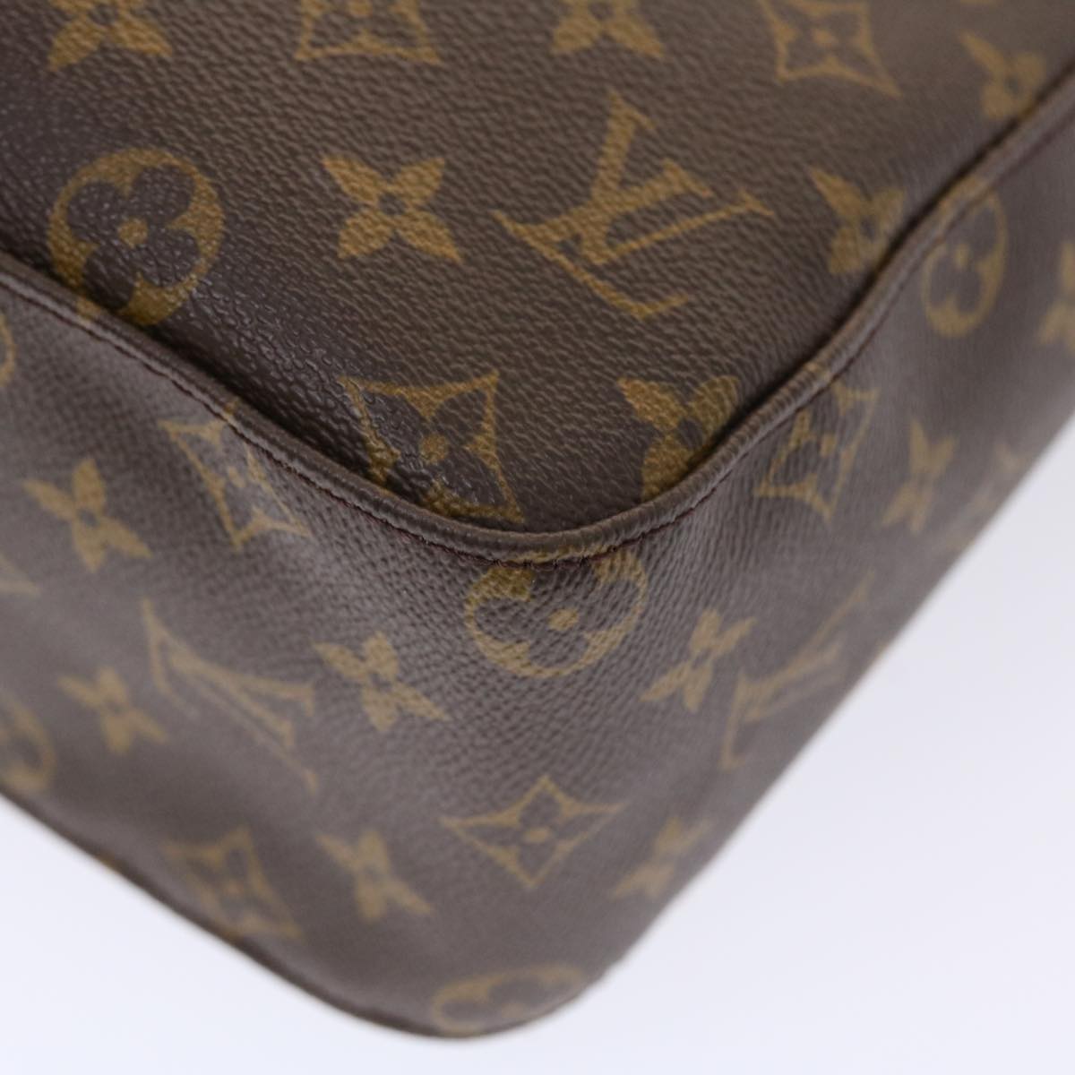 LOUIS VUITTON Monogram Looping GM Shoulder Bag M51145 LV Auth 49405