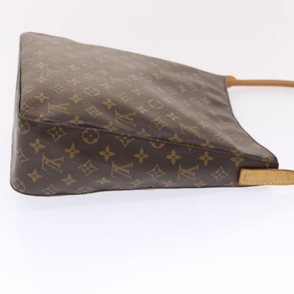 LOUIS VUITTON Monogram Looping GM Shoulder Bag M51145 LV Auth 49405