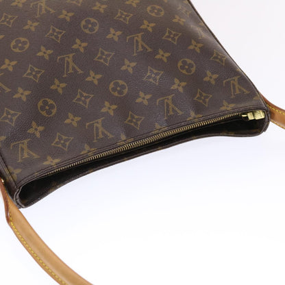 LOUIS VUITTON Monogram Looping GM Shoulder Bag M51145 LV Auth 49405