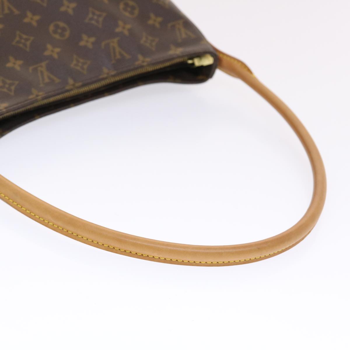 LOUIS VUITTON Monogram Looping GM Shoulder Bag M51145 LV Auth 49405