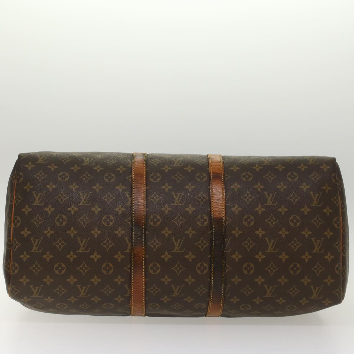 LOUIS VUITTON Monogram Keepall 55 Boston Bag M41424 LV Auth 49421