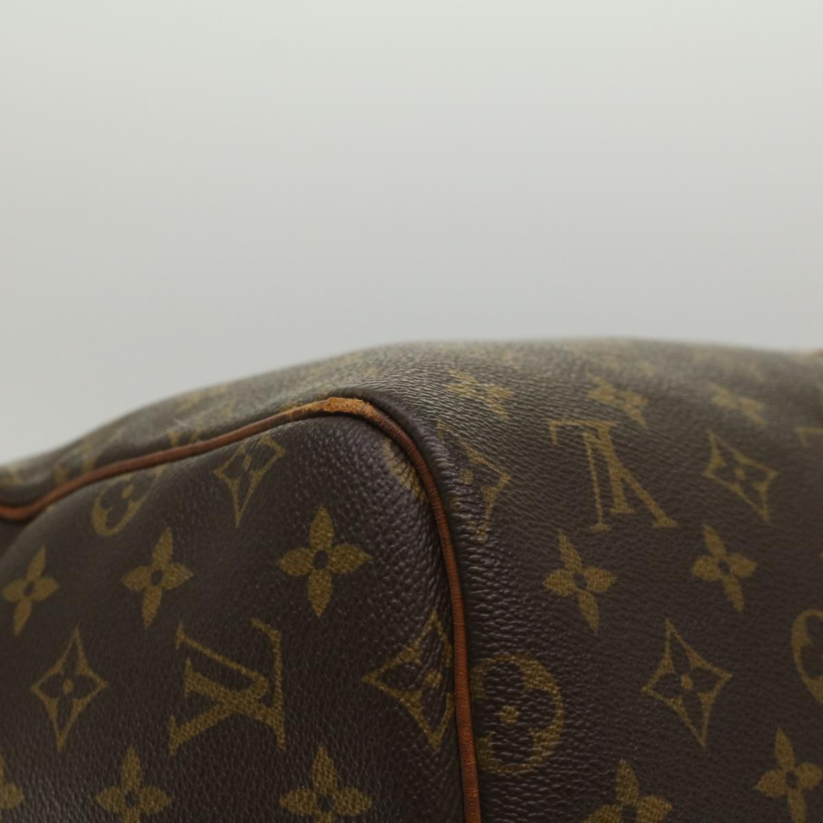 LOUIS VUITTON Monogram Keepall 55 Boston Bag M41424 LV Auth 49421