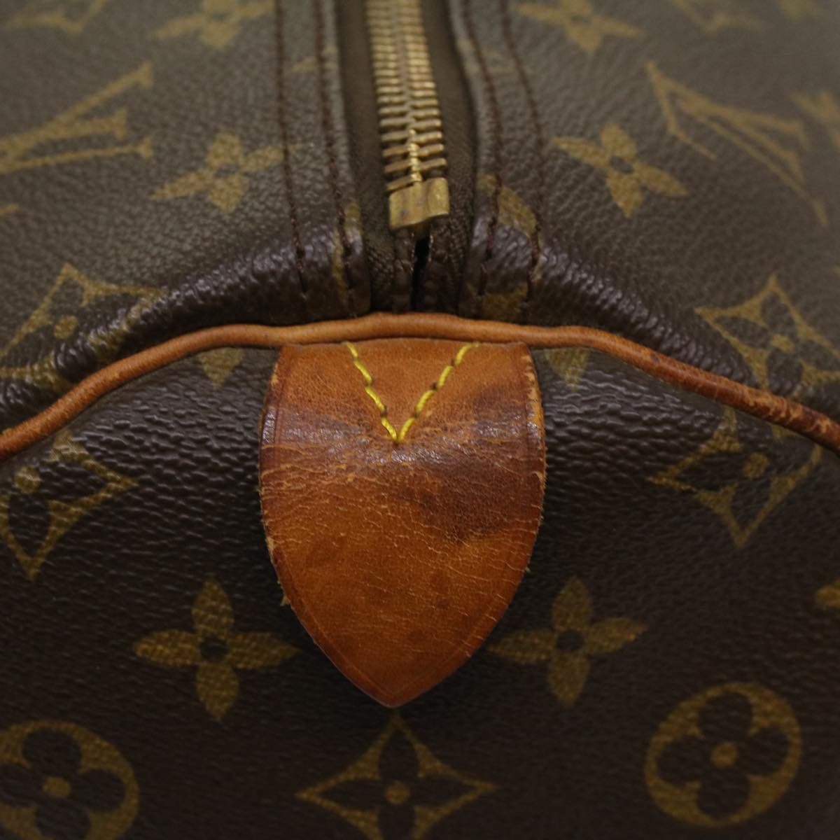 LOUIS VUITTON Monogram Keepall 55 Boston Bag M41424 LV Auth 49421