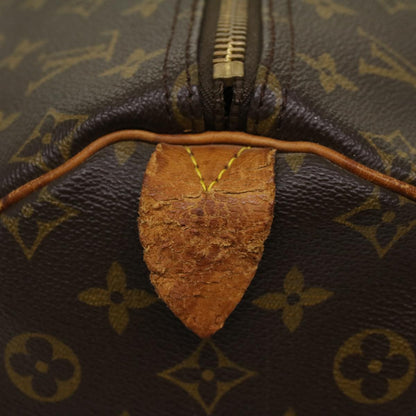 LOUIS VUITTON Monogram Keepall 55 Boston Bag M41424 LV Auth 49421