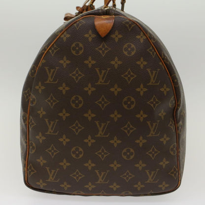 LOUIS VUITTON Monogram Keepall 55 Boston Bag M41424 LV Auth 49421