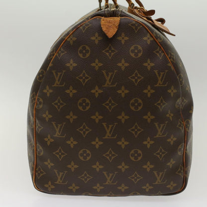 LOUIS VUITTON Monogram Keepall 55 Boston Bag M41424 LV Auth 49421