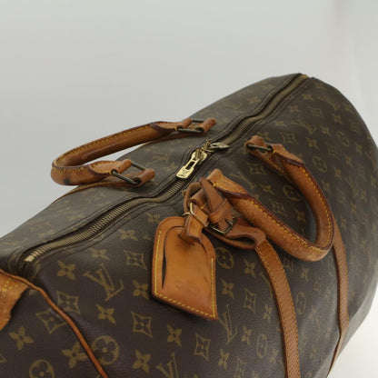 LOUIS VUITTON Monogram Keepall 55 Boston Bag M41424 LV Auth 49421