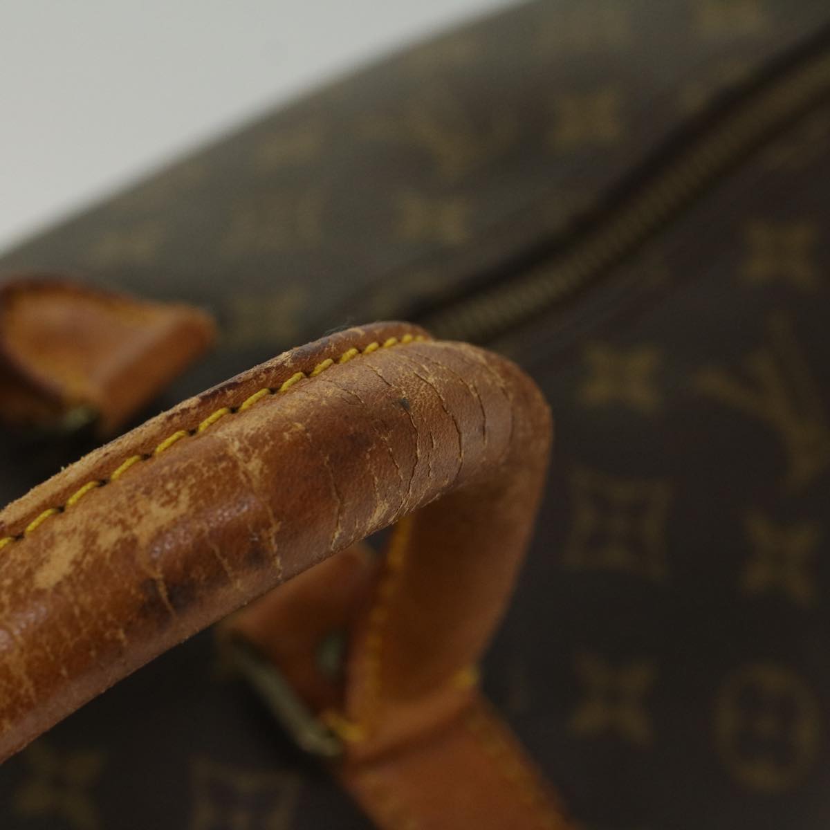 LOUIS VUITTON Monogram Keepall 55 Boston Bag M41424 LV Auth 49421