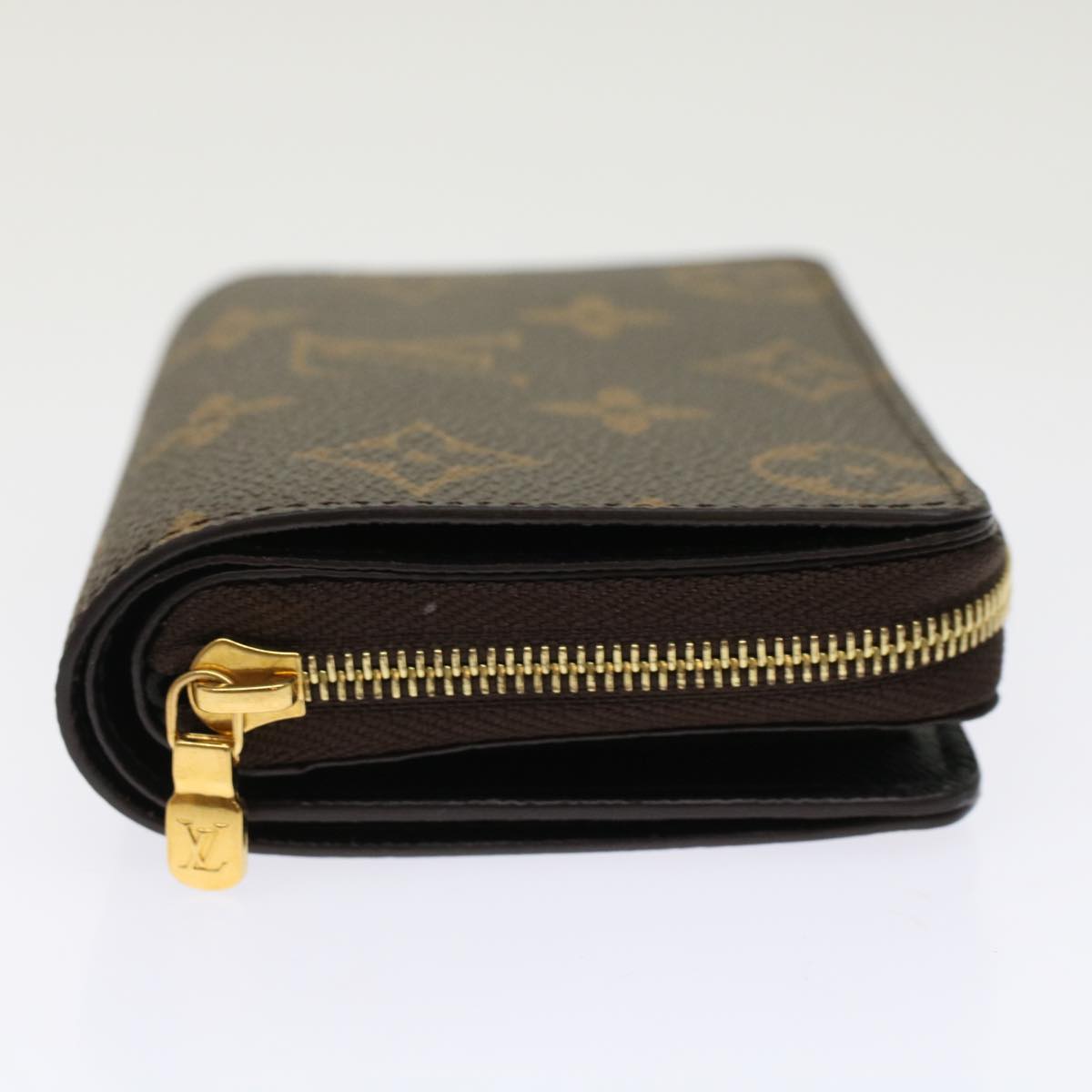 LOUIS VUITTON Monogram Reverse Portefeuille Lou Wallet M81461 LV Auth 49429A