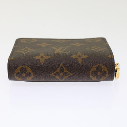 LOUIS VUITTON Monogram Reverse Portefeuille Lou Wallet M81461 LV Auth 49429A