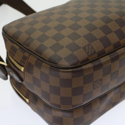 LOUIS VUITTON Damier Ebene Reporter PM Shoulder Bag N45253 LV Auth 49433A