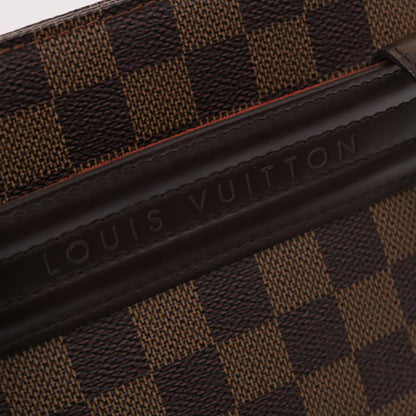 LOUIS VUITTON Damier Ebene Parioli PM Tote Bag N51123 LV Auth 49438