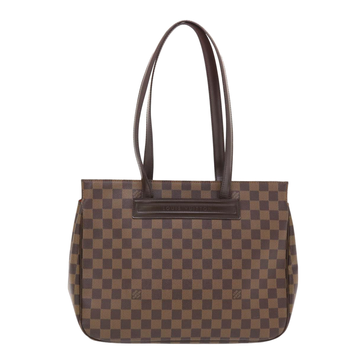 LOUIS VUITTON Damier Ebene Parioli PM Tote Bag N51123 LV Auth 49438