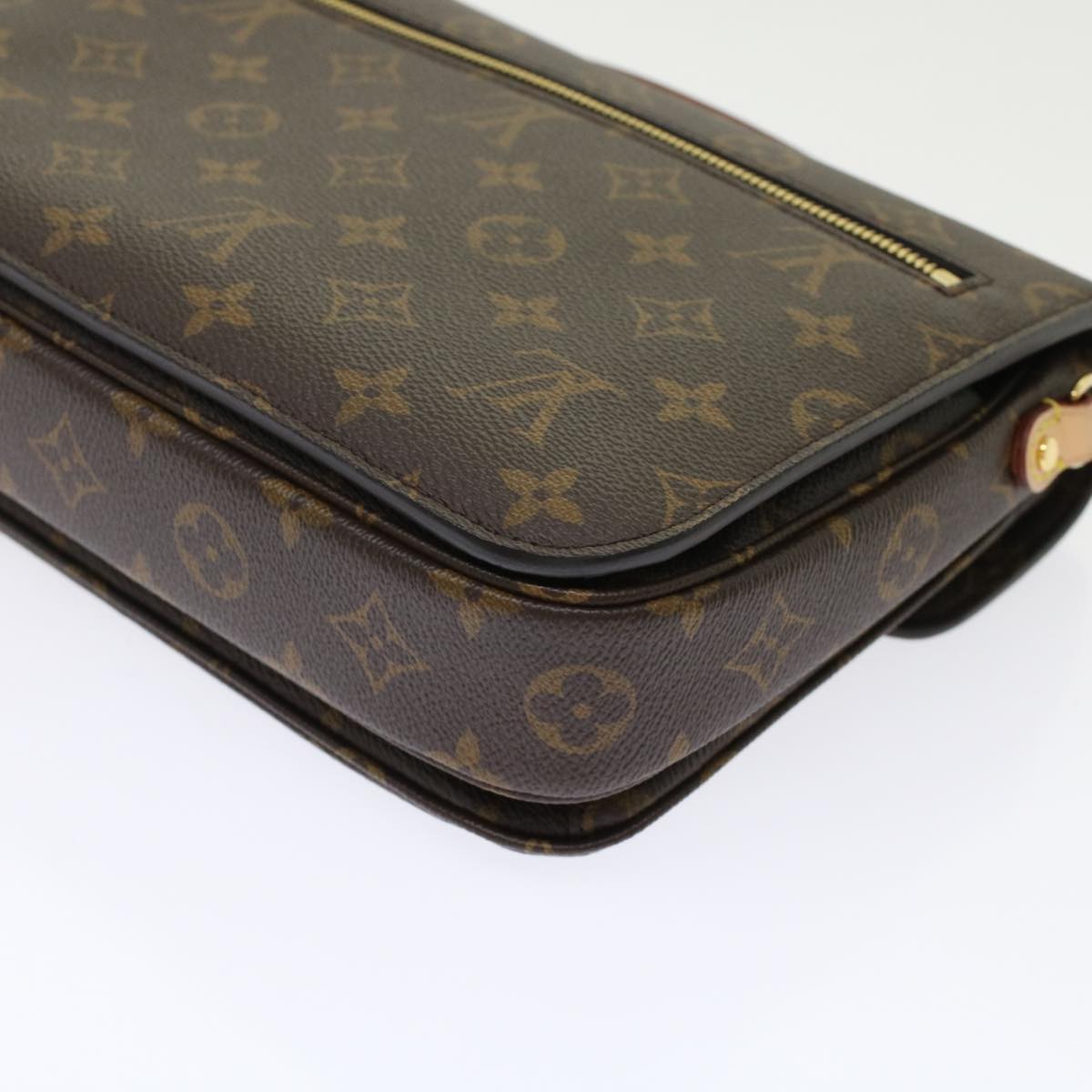 LOUIS VUITTON Monogram Pochette Metis MM Hand Bag 2way M44875 LV Auth 49466A