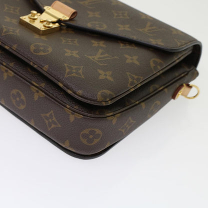 LOUIS VUITTON Monogram Pochette Metis MM Hand Bag 2way M44875 LV Auth 49466A