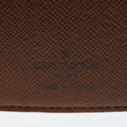 LOUIS VUITTON Monogram Porte Papier Zip Wallet M61207 LV Auth 49468