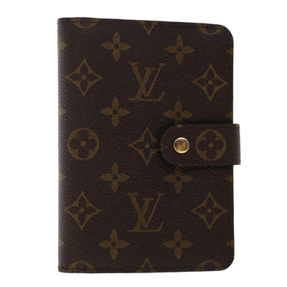 LOUIS VUITTON Monogram Porte Papier Zip Wallet M61207 LV Auth 49468