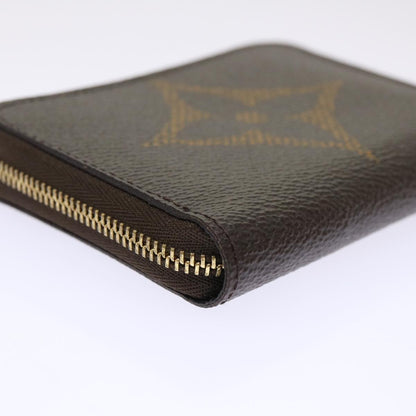 LOUIS VUITTON Monogram Giant Zippy Coin Purse Wallet M69354 LV Auth 49495