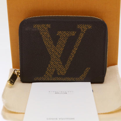 LOUIS VUITTON Monogram Giant Zippy Coin Purse Wallet M69354 LV Auth 49495