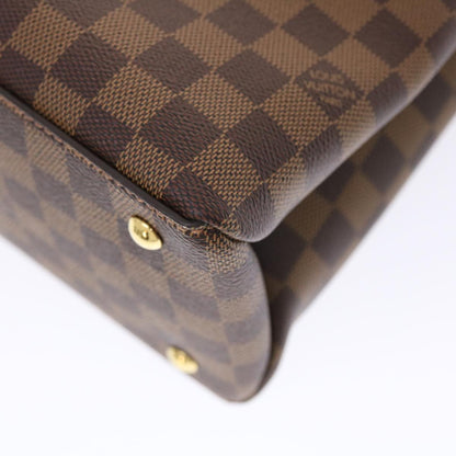 LOUIS VUITTON Damier Ebene Riverside Hand Bag 2way N40050 LV Auth 49497A