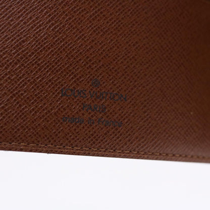 LOUIS VUITTON Monogram Agenda MM Day Planner Cover R20105 LV Auth 49501