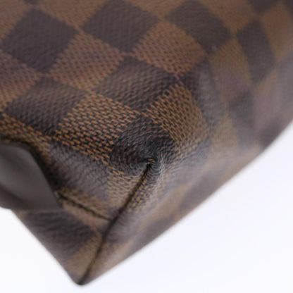 LOUIS VUITTON Damier Ebene Pochette Cosmetic PM Pouch N47516 LV Auth 49513