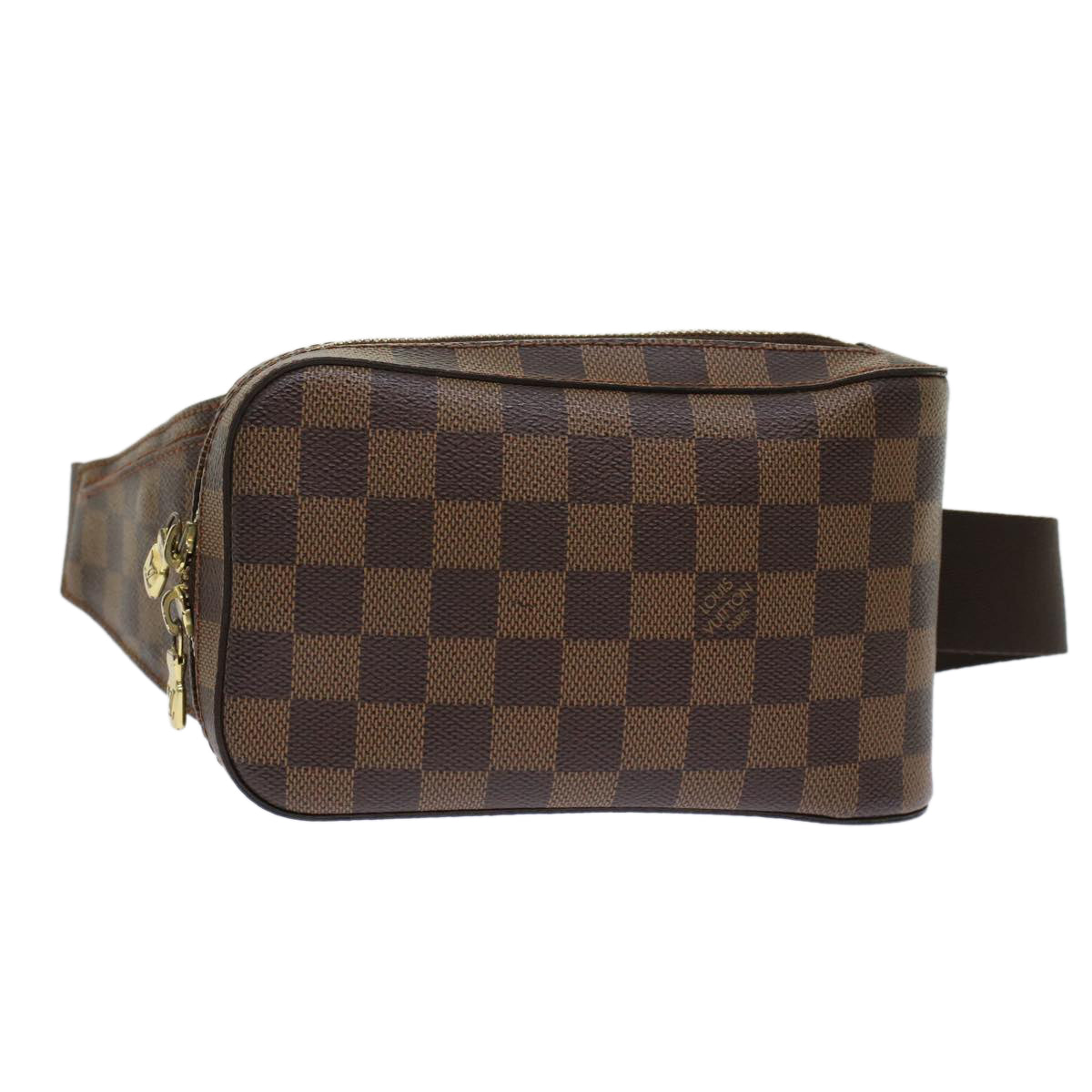 LOUIS VUITTON Damier Ebene Geronimos Shoulder Bag N51994 LV Auth 49533