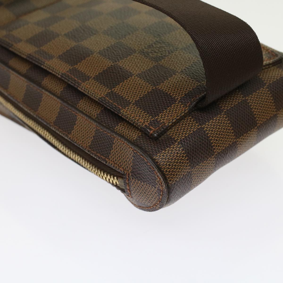 LOUIS VUITTON Damier Ebene Geronimos Shoulder Bag N51994 LV Auth 49533