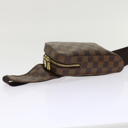 LOUIS VUITTON Damier Ebene Geronimos Shoulder Bag N51994 LV Auth 49533