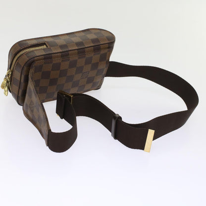 LOUIS VUITTON Damier Ebene Geronimos Shoulder Bag N51994 LV Auth 49533