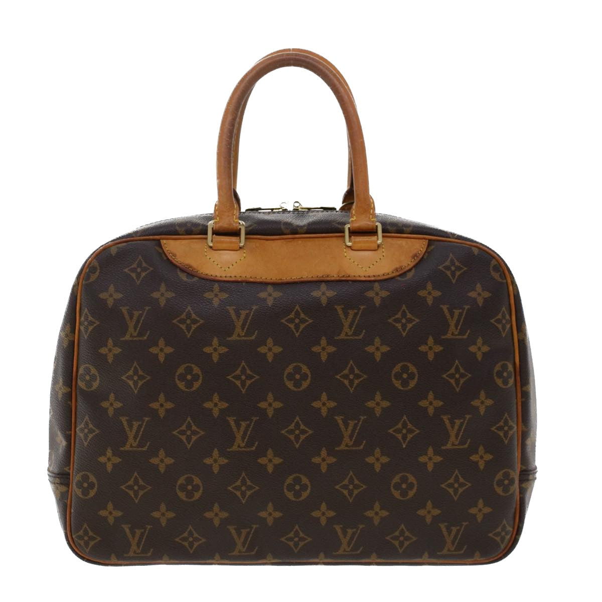 LOUIS VUITTON Monogram Deauville Hand Bag M47270 LV Auth 49540