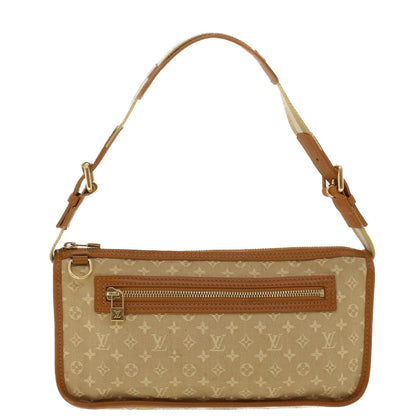 LOUIS VUITTON Monogram Mini Pochette Catrain Bag Khaki M92333 LV Auth 49553