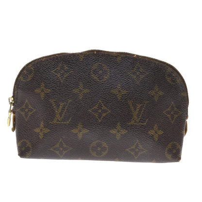 LOUIS VUITTON Monogram Pochette Cosmetic PM Cosmetic Pouch M47515 LV Auth 49641