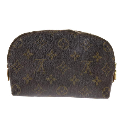 LOUIS VUITTON Monogram Pochette Cosmetic PM Cosmetic Pouch M47515 LV Auth 49641