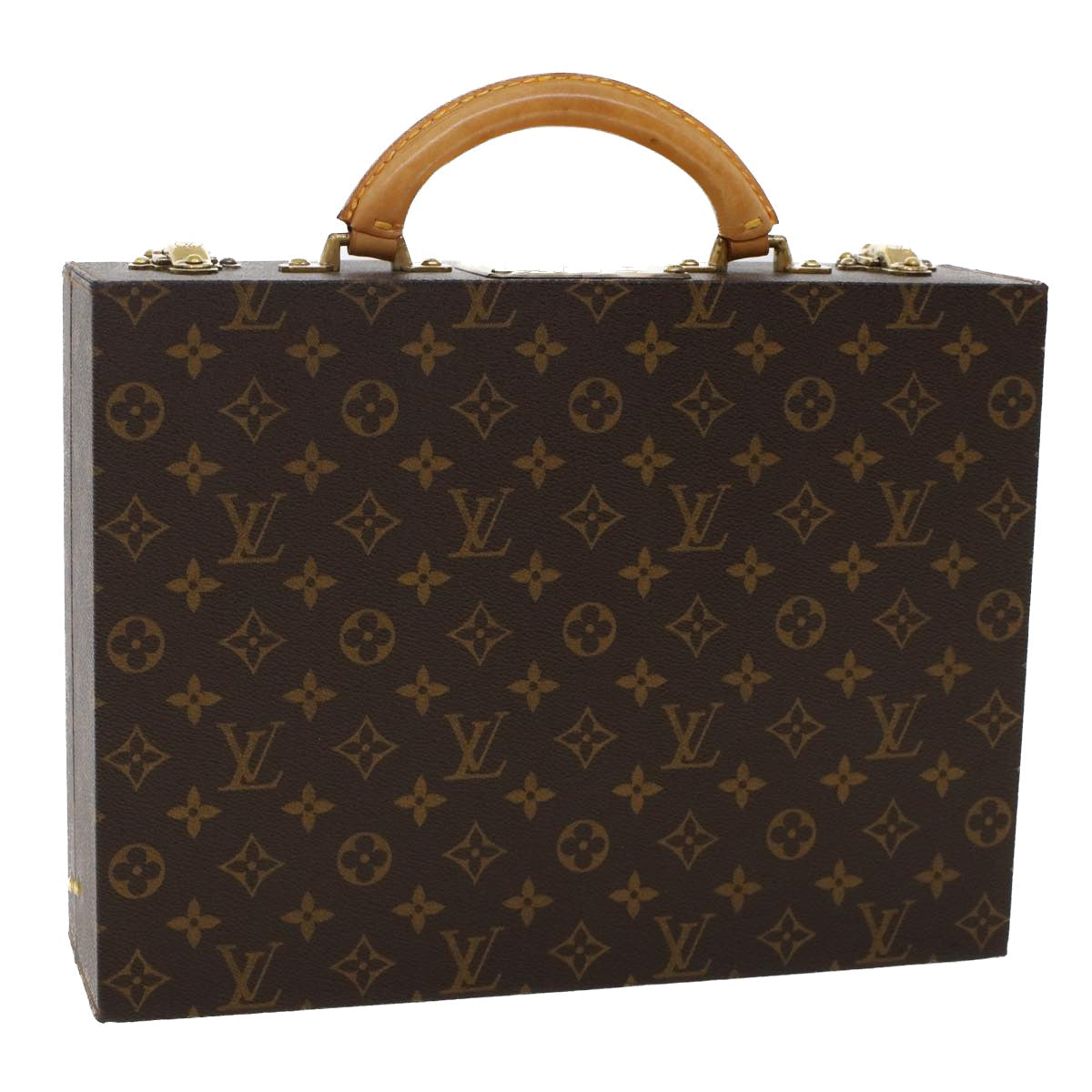 LOUIS VUITTON Monogram Boite Bijou Trunk M47120 LV Auth 49667A