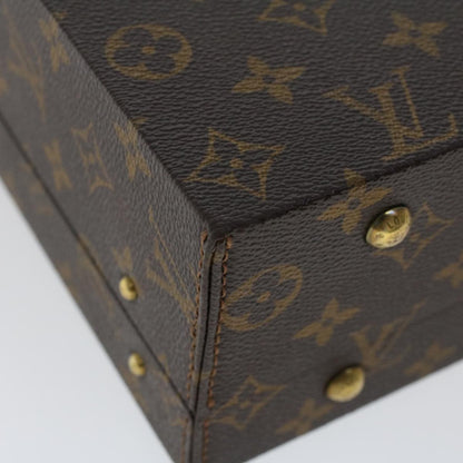 LOUIS VUITTON Monogram Boite Bijou Trunk M47120 LV Auth 49667A