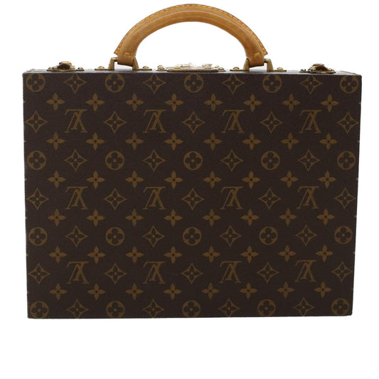 LOUIS VUITTON Monogram Boite Bijou Trunk M47120 LV Auth 49667A